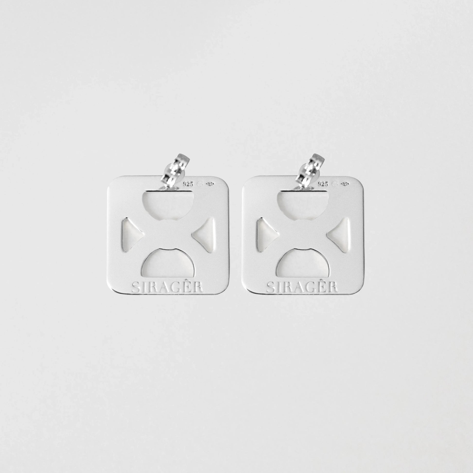 Chaise Earrings Silver