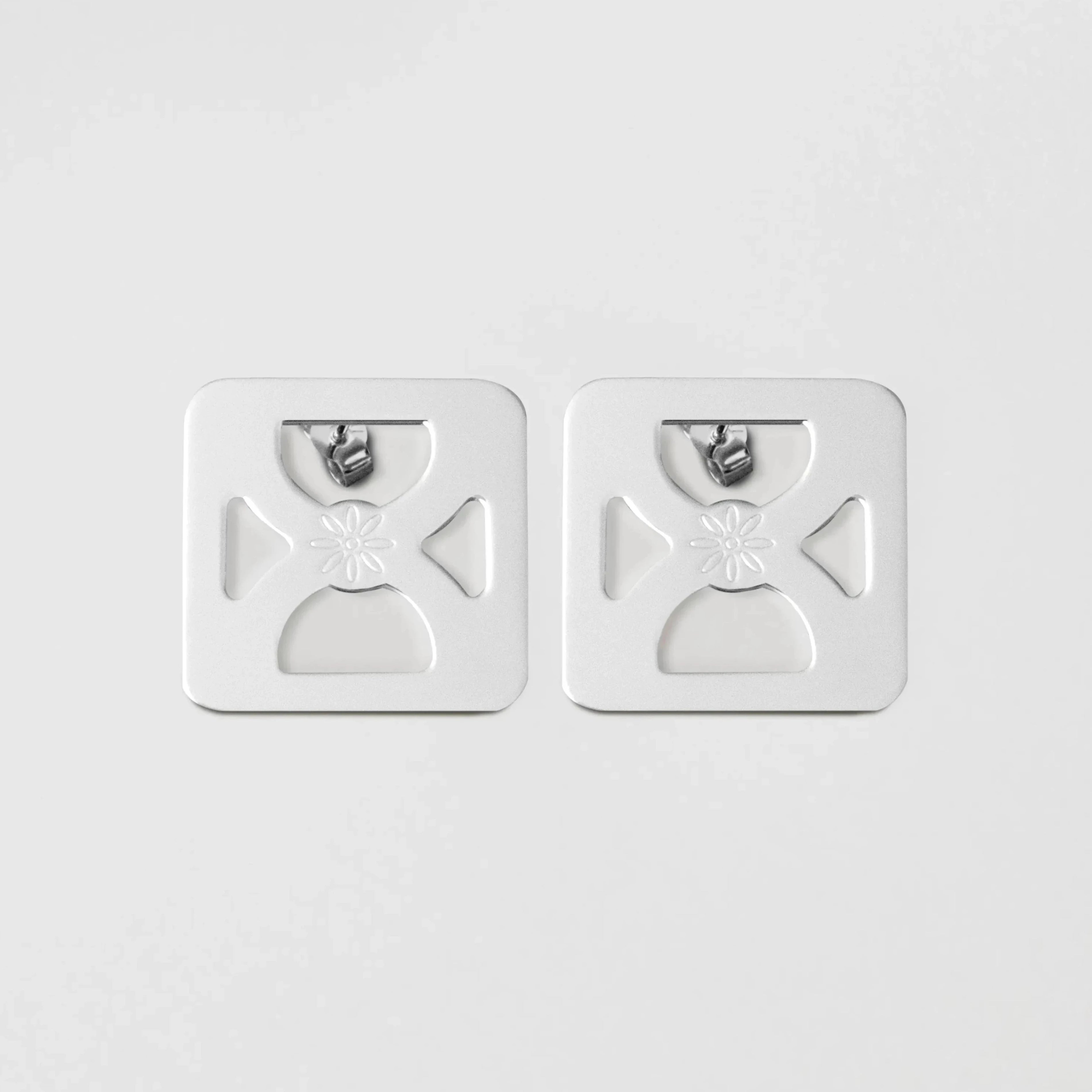 Chaise Earrings Silver