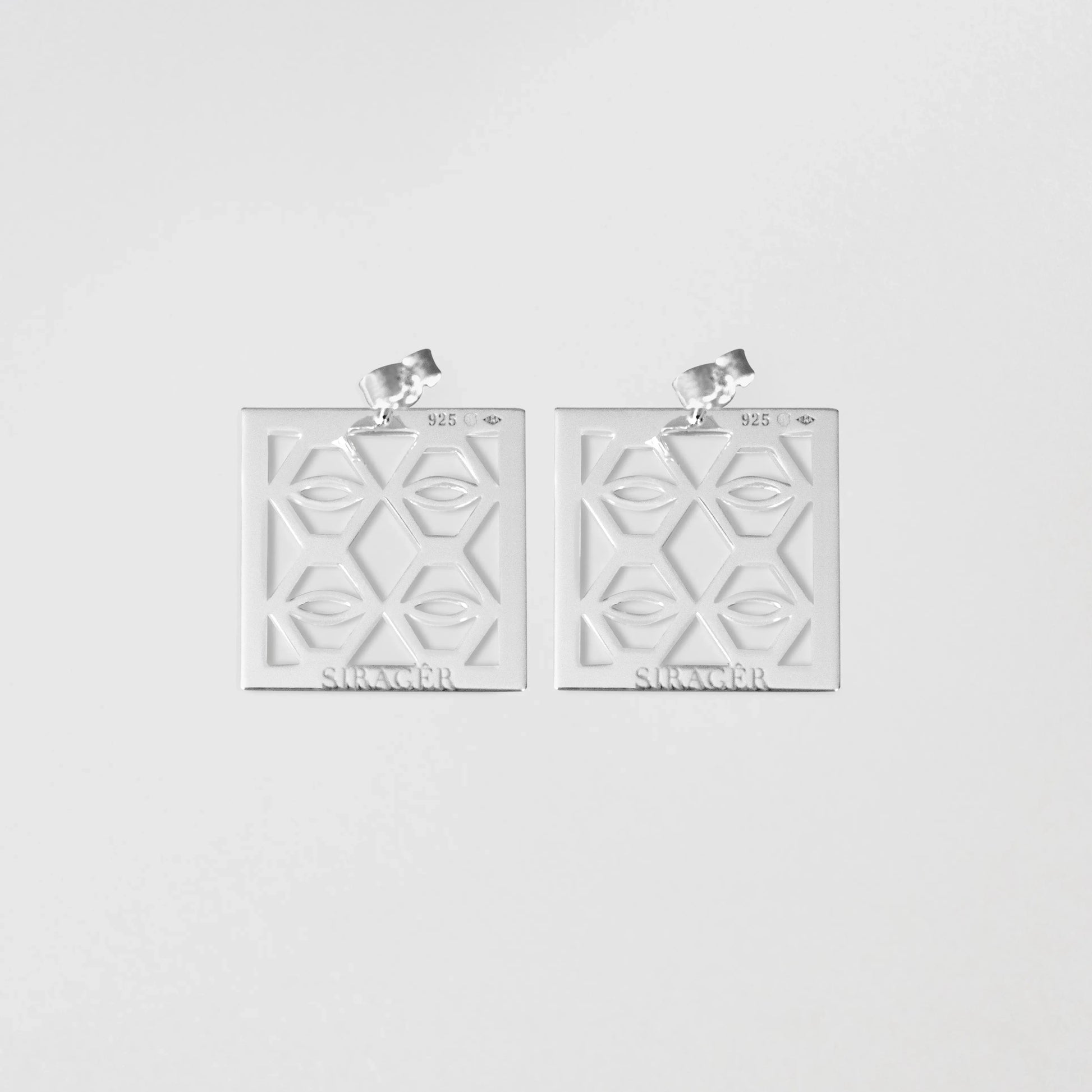 Cinema Earrings Silver